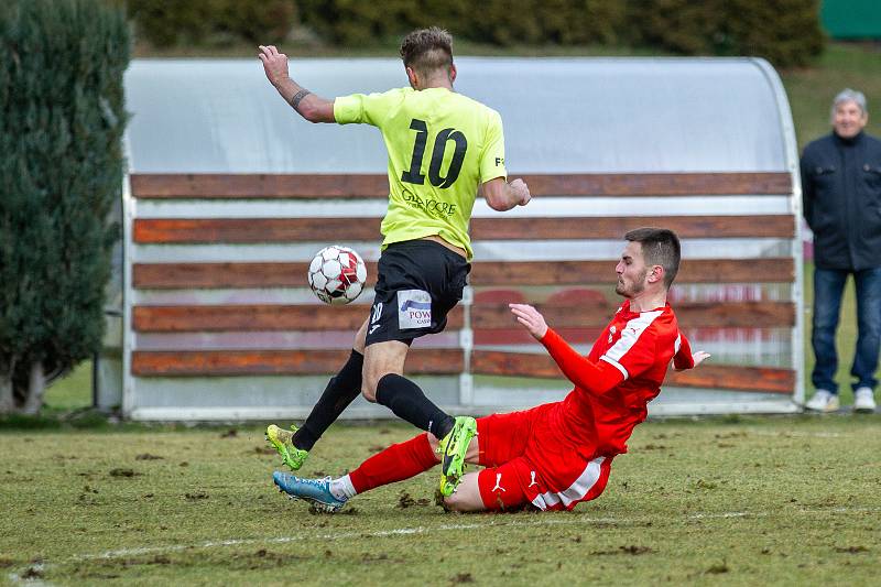 FK Ústí nad Labem - Sokol Brozany, zimní příprava 2020.