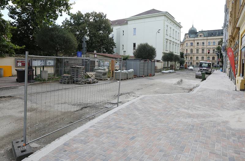 Rekonstrukce ulice Sovova finišuje.