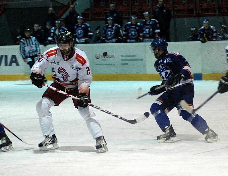 Olomouc - Litoměřice 3:2sn. Sobota 21. ledna 2012.