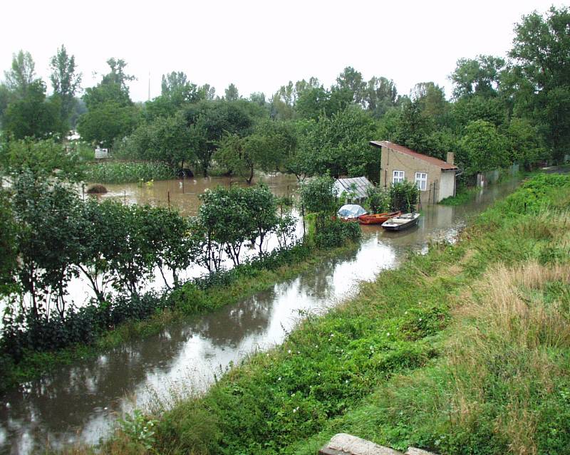 Povodeň v roce 2002 na Litoměřicku.