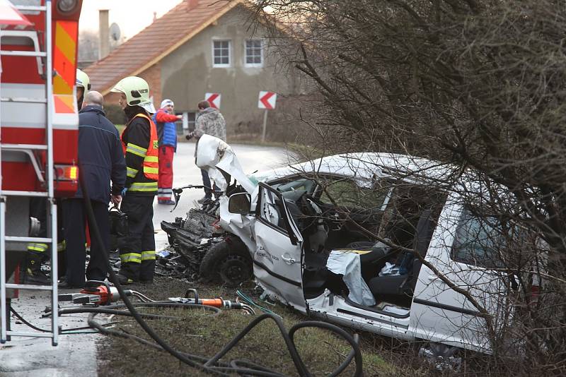 Tragická dopravní nehoda u Třeboutic