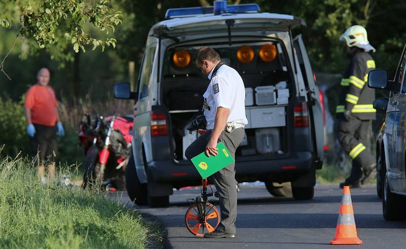 TRAGICKOU NEHODU u Polep motocyklista nepřežil.