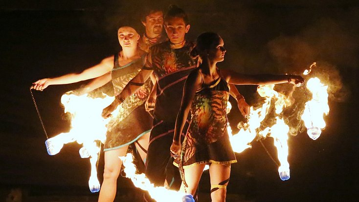Festival Incendio v litoměřickém letním kině v roce 2016.