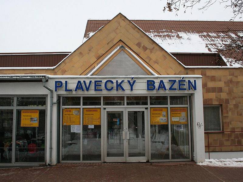 Plavecký bazén v Litoměřicích.