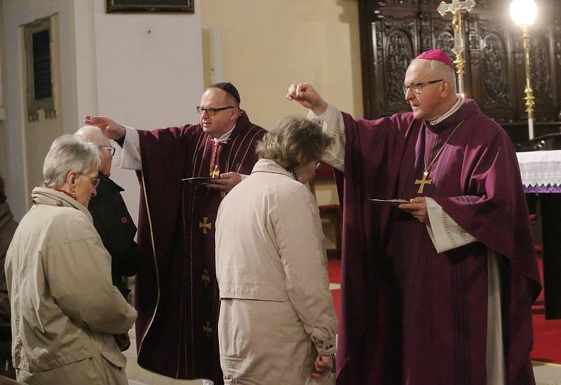 Popeleční středa v Litoměřicích