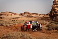 Ve zkrácené úvodní etapě kamionů na Rally Dakar se jezdcům týmu Tatra Buggyra ZM Racing opět dařilo. Foto: Buggyra media