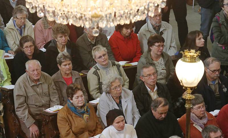 Milostná socha Panny Marie Fatimské zavítala do Litoměřic.