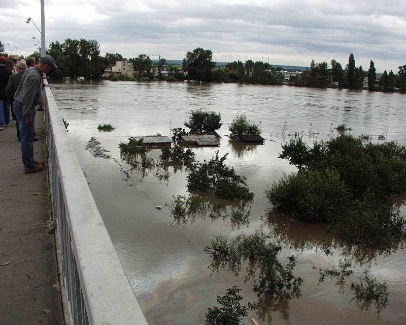 Povodně v roce 2002 na Litoměřicku.