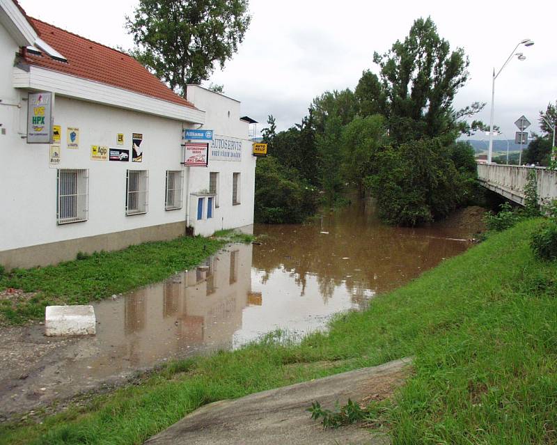 Povodeň v roce 2002 na Litoměřicku.