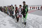 Závod Mezinárodního mistrovství ČR družstev na ledové ploché dráze v Labe aréně v Račicích.