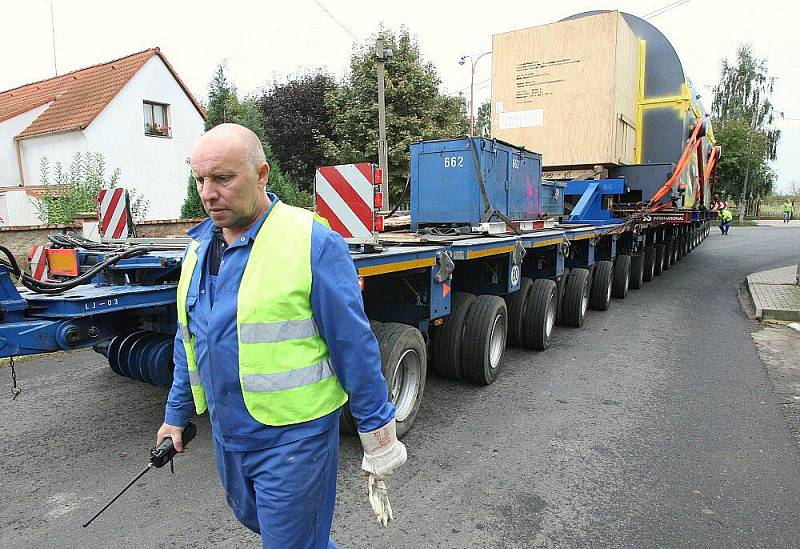 Nadměrný náklad na Lovosicku.