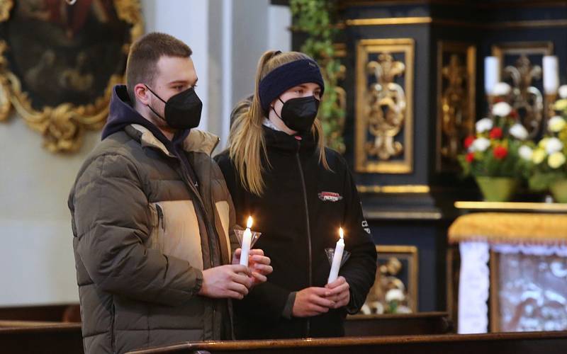 Velikonoční vigilie v Litoměřicích.