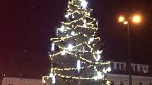 Vánoční strom v Libochovicích