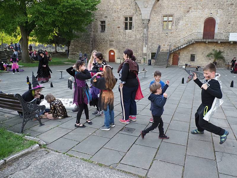 Čarodějnice ve Vodním hradu v Budyni nad Ohří.