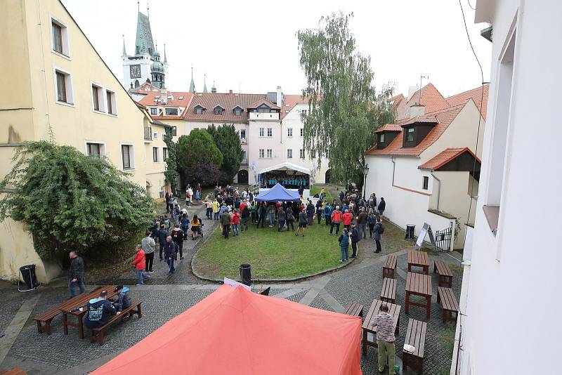 Tradiční vinobraní v Litoměřicích.