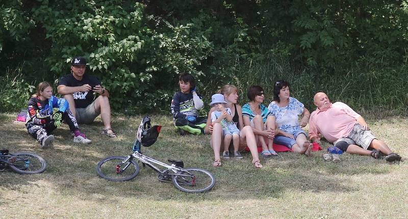 Závody České BMX ligy v bikrosu v Litoměřicích