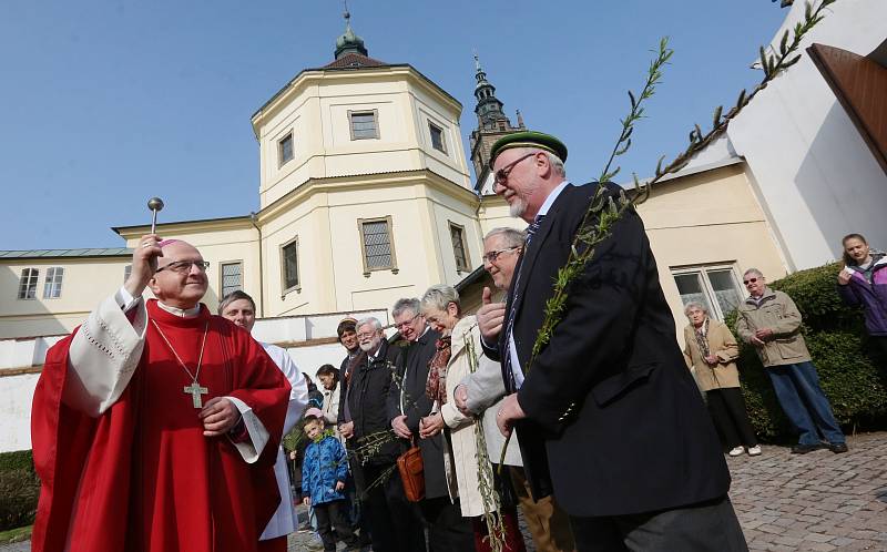 Litoměřice, církev, velikonoce, Květná neděle,