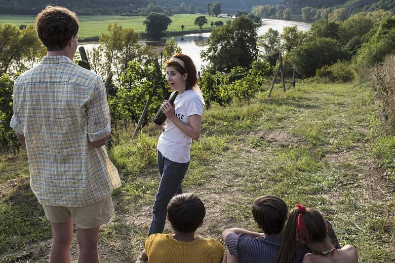 Natáčení filmu Jan Palach ve Velkých Žernosekách. Hlavní postavu ztvárnil Viktor Zavadil