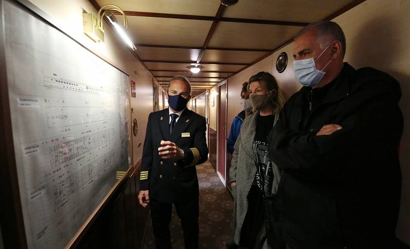 Největší hotelová loď Florentina zakotvila v Litoměřicích