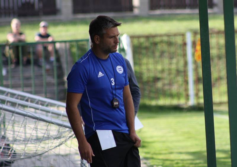 Jakub Pekař, trenér fotbalistů Roudnice nad Labem