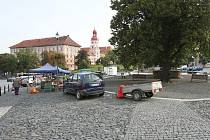 Náměstí v Roudnici nad Labem.