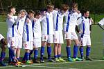 Fotbalisté SK Roudnice U14 na turnaji v Praze. 