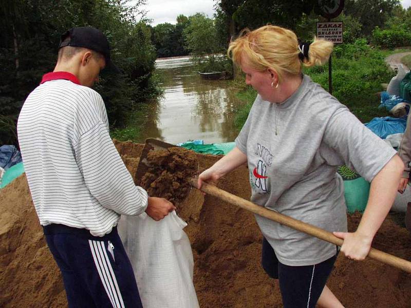 Povodně 2002 - Píšťany