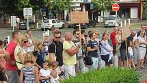 Demonstrace v Roudnici nad Labem, 11. června 2019