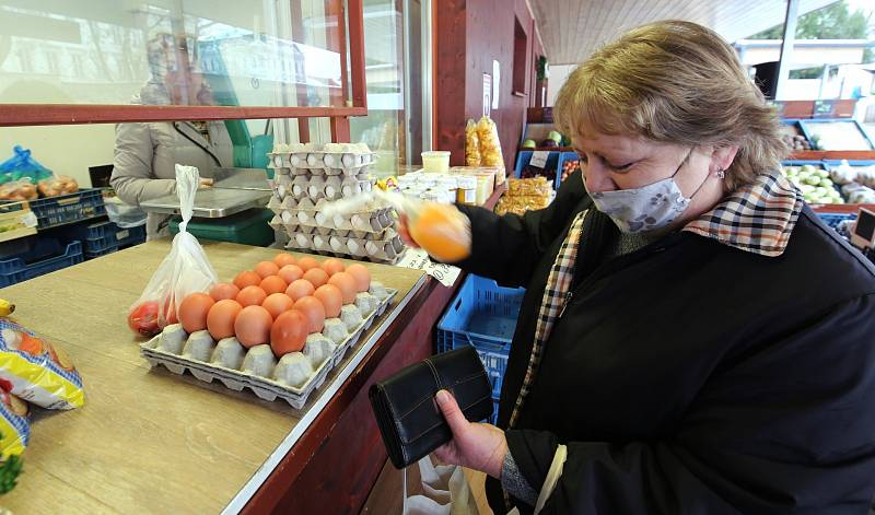 První farmářské trhy roku 2021 v Litoměřicích v pátek 15. ledna