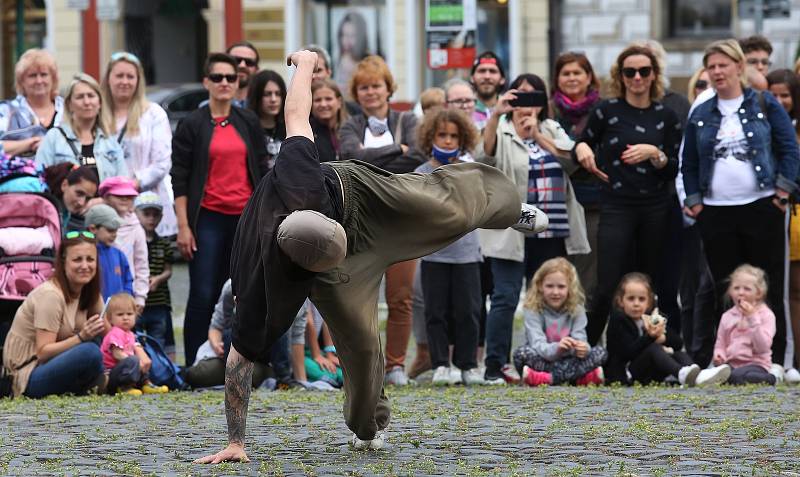 Cirk La Putyka v Litoměřicích.