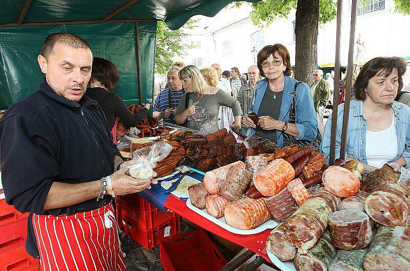 Farmářské trhy v Litoměřicích, sobota 28. května 2011.