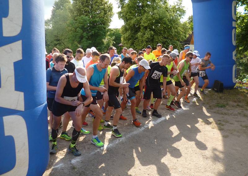 Běh okolo Hostěmic 2018.