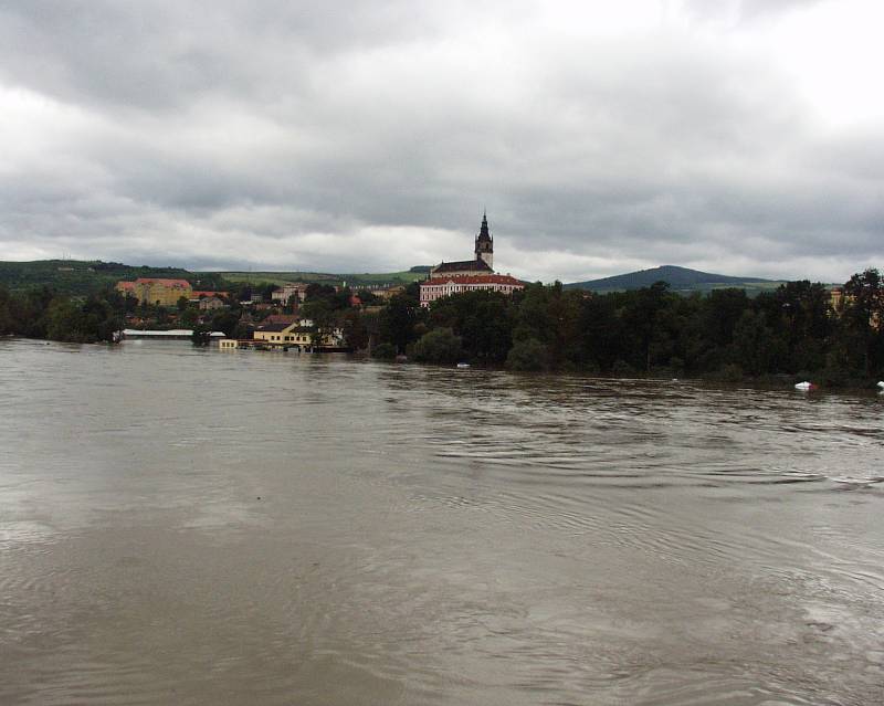 Povodně v roce 2002 na Litoměřicku.