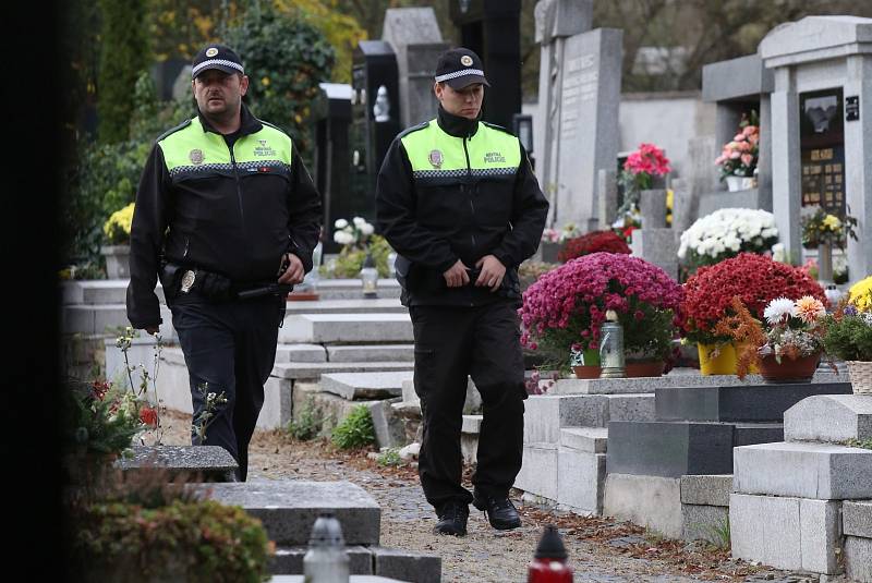 Strážníci Městské policie v Litoměřicích zintenzivnili obchůzky na městském hřbitově a okolí.