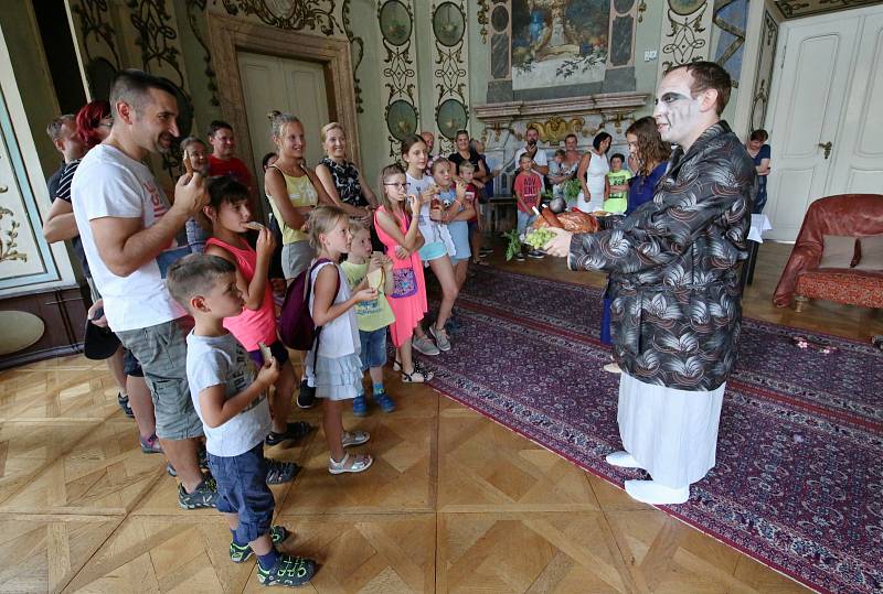 Hradozámecká noc na zámku v Ploskovicích