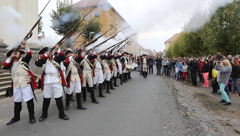 Josefínské slavnosti 2015, sobota - dopolední přehlídka vojsk