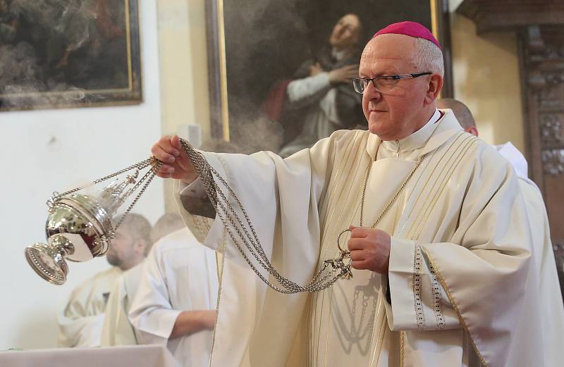 Litoměřický biskup Jan Baxant slavil kulaté narozeniny.