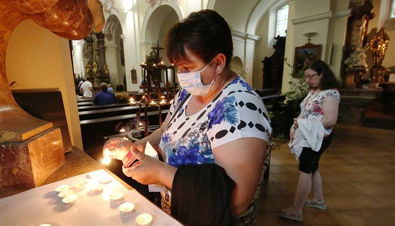 Noc kostelů v Litoměřicích v kostele sv. Ludmily, jezuitském kostele a kostele Všech svatých na Mírovém náměstí.