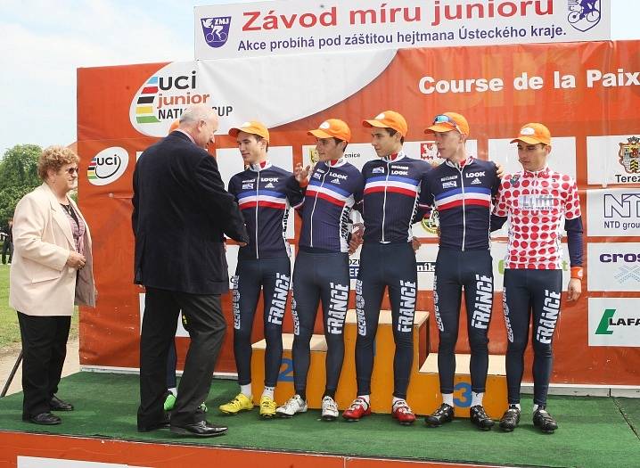 Závod míru juniorů 2013 - dojezd poslední etapy