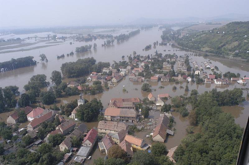 Povodně 2002. Křešice