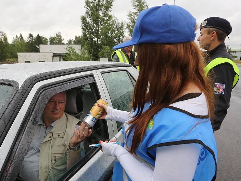 Policejní kontroly u Litoměřic