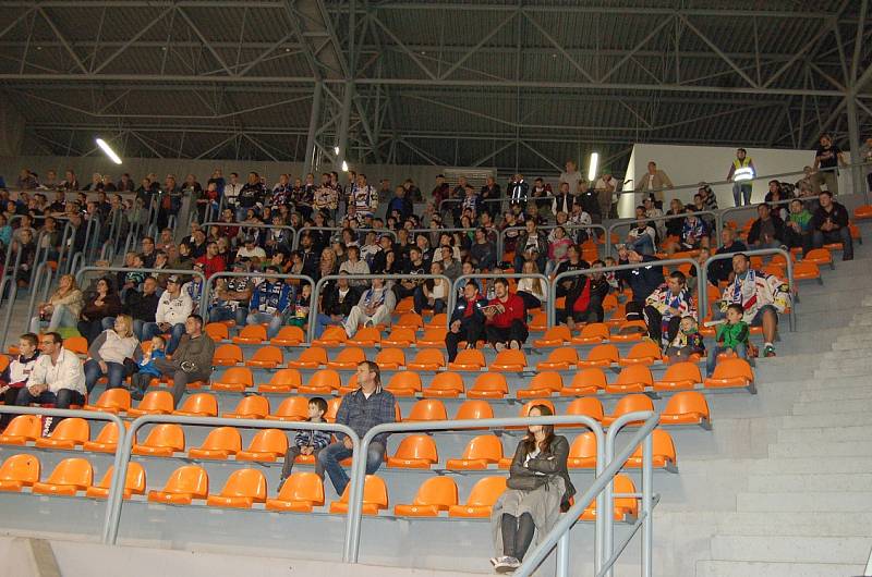 Stadion Litoměřice - Piráti Chomutov, fanoušci.