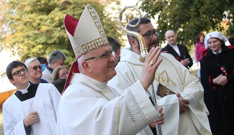 Litoměřický biskup Jan Baxant slavil kulaté narozeniny.