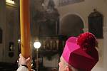 Velikonoční vigilie v katedrále sv. Štěpána v Litoměřicích