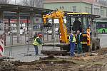 Rekonstrukce autobusového nádraží v Litoměřicích začala