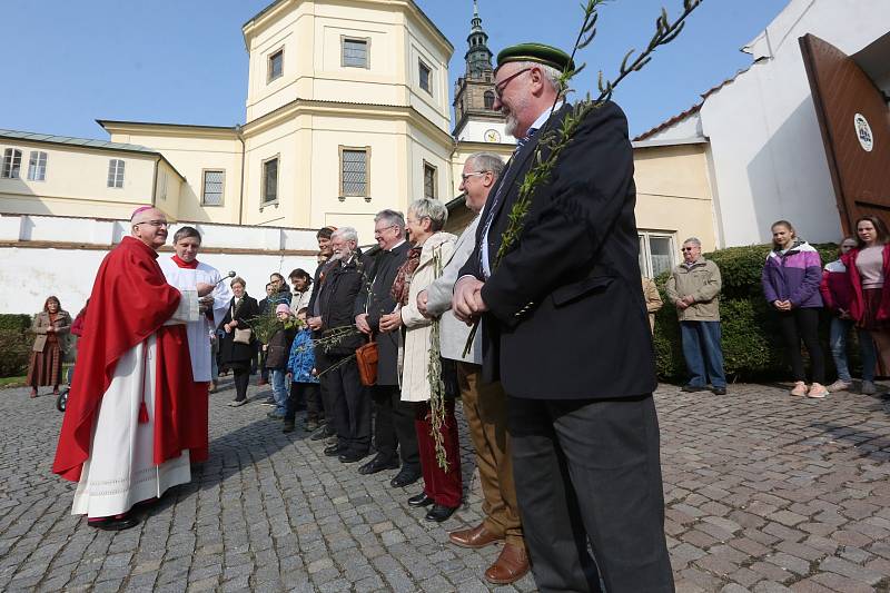 Litoměřice, církev, velikonoce, Květná neděle,