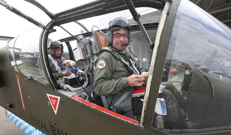 Do Roudnice přiletěli první účastníci víkendové Air Show.