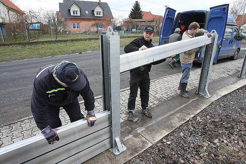 Velká voda na Litoměřicku - sobota 15. ledna 2011 - Křešice.