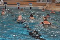 V Litoměřicích se senioři tradičně zapojují do štafety Přeplavme svůj La Manche. Také v roce 2023 plavaly desítky seniorů.
