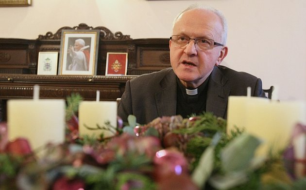 Litoměřický biskup Jan Baxant.